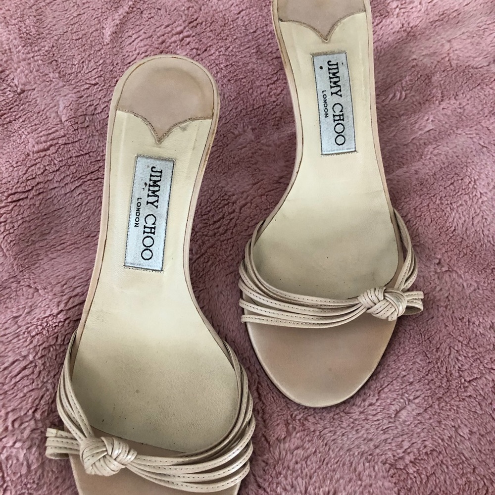 Jimmy Choo London Heeled Sandals, Size 38 - Picture 2 of 4